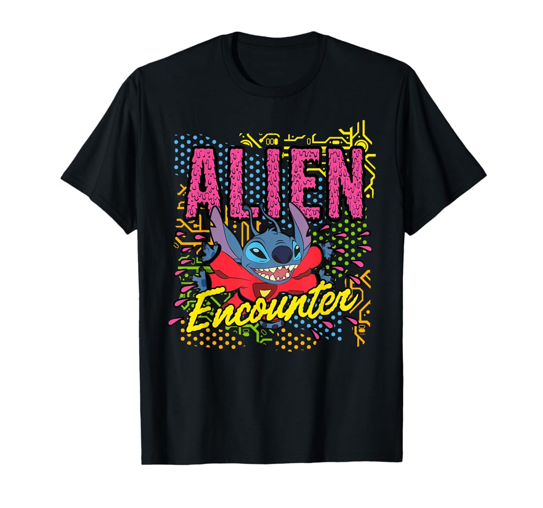 スティッチ エイリアン グラフィックTシャツ スティッチ エイリアン グラフィックTシャツ スティッチ